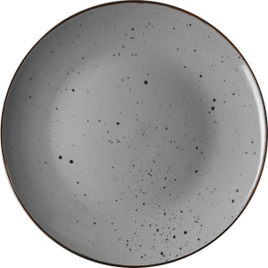Тарілка обідня Ardesto Bagheria 26 см Grey (AR2926GREY)