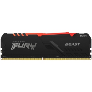 Память DDR Kingston DDR4 8GB/3600 FURY Beast RGB (KF436C17BBA/8)