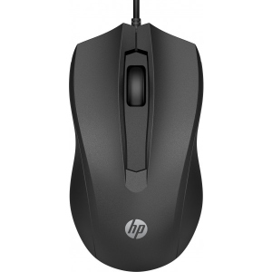Миша дротова HP 100 USB Black (6VY96AA)