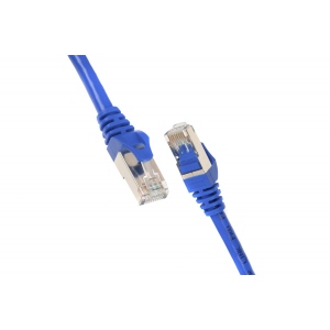 Кабель патч-корд 2E Cat 5e UTP RJ45 26AWG 0.50 m Blue (2E-PC5ECA-050BL)