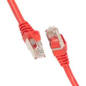 Кабель патч-корд 2E Cat 6 S-FTP RJ45 4Х2 27AWG 1.00 m Red (2E-PC6SFTPCOP-100RD)