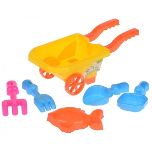 Набір для гри в пісочниці Same Toy 6 од. Yellow (B015-Eut-1)