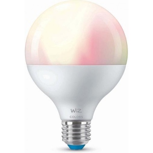 Уцінка - Розумна лампа WiZ E27 11W G95 2200-6500 RGB Wi-Fi (929002383902)