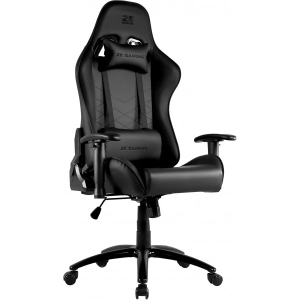 Крісло для геймерів 2E Chair Bushido Black/Black (2E-GC-BUS-BK)