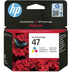 Картридж для струменевих принтерів/БФП HP No.47 DJ 4825/4826/4828/4829/4877 Color (6ZD61AE) в Україні