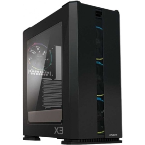 Корпус Zalman MidT, 2xUSB2.0, 2xUSB3.0, 4x120мм ARGB без БЖ (X3BLACK)