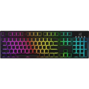 Клавіатура дротова ігрова Dream Machines DreamKey Red USB RGB EN, Black (DREAMKEY_RED)