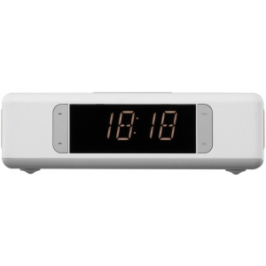 Уцінка - Радіогодинник 2E SmartClock Wireless Charging White (2E-AS01QIWT)