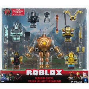 Колекційні фігурки набір Jazwares Roblox Environmental Set Dungeon Quest: Fusion Goliath Throwdown W10 (ROB0496)