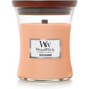 Свічка скло Woodwick Medium Yuzu Blooms (Юзу Блумс) 275г (1728617E)