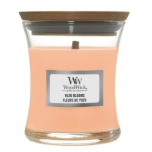 Свічка скло Woodwick Mini Yuzu Blooms (Юзу Блумс) 85г (1728627E)