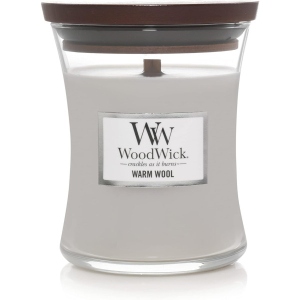 Свічка скло Woodwick Medium Warm Wool (Теплая шерсть) 275г (1725452E)