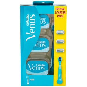 Станок жіночий одноразовий Gillette Venus Classic + змінні картриджі 3 шт. (7702018469826)