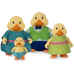 Колекційні фігурки набір Li'l Woodzeez Сім'я Качок (6259)