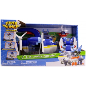 Ігровий набір Super Wings 2-in-1 Police Patroller 2в1 (EU740834)