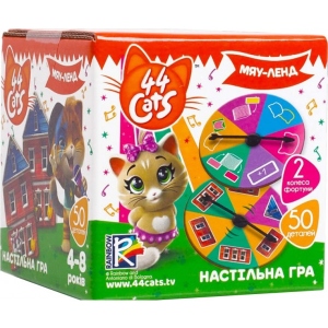 Настільна гра розвиваюча (5-7 років) Vladi Toys 44 Кота. Мяу-ленд, укр. (VT8022-08)