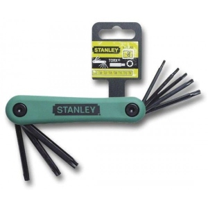 Набір шестигранних ключів Stanley Torx T9-T40 8 шт. (4-69-263)
