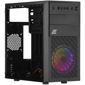Корпус 2E BASIS MiniT, Micro ATX,Mini ITX, 2xUSB2.0, 1xUSB3.0, 1x120мм ARGB без БЖ (2E-RD850)