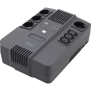 Джерело безперебійного живлення Digitus All-in-One 600VA/360W RJ45 (DN-170110)