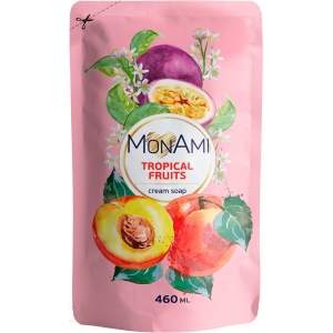 Рідке мило для рук MonAmi Tropical fruits, дой-пак 460 мл (4820263230442)