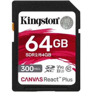 Карта пам'яті Kingston 64GB SDXC C10 UHS-II U3 R(SDR2/64GB)