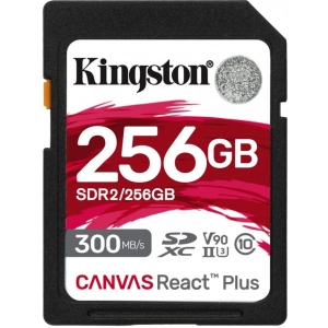 Карта пам'яті Kingston 256GB SDXC C10 UHS-II U3 (SDR2/256GB)