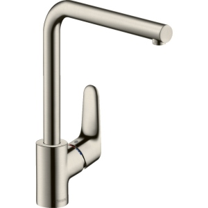 Кухонний змішувач Hansgrohe Focus Сталь (31817800)