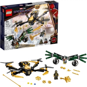 Конструктор LEGO Super Heroes Marvel Дуель дронів Людини-Павука (76195)
