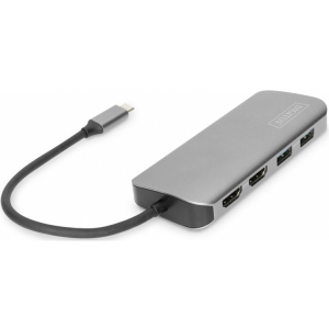 Хаб USB Digitus USB-C 8 Port (DA-70884)