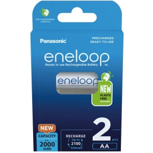 Акумулятор тип AA Panasonic Eneloop AA 2000 2BP mAh NI-MH (BK-3MCDE/2BE)
