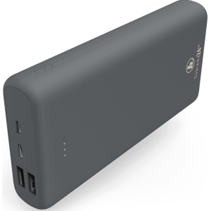 Батарея мобільна Hama Supreme 24HD 24000 mAh Grey (00187293)