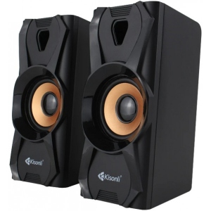 Комп'ютерна акустика звичайна 2.0 Kisonli U-9003/23412 Black