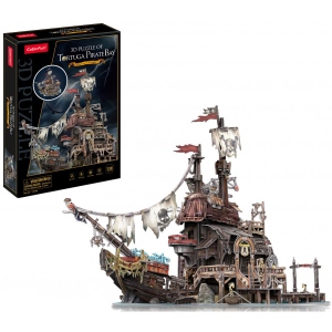 3D пазли Cubic Fun "Піратський корабель Тортуга (T4039h)
