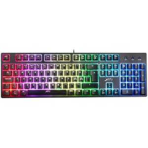 Клавіатура дротова Xtrfy K3 Semi Mech RGB UA Black (XG-K3-RGB-UKR)