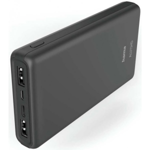 Батарея мобільна Hama ALU15HD 15000 mAh Anthracite (00201655) купити в Києві