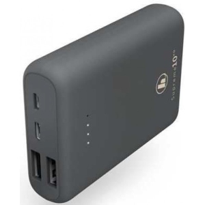 Батарея мобільна Hama Supreme 10HD 10000 mAh Grey (00201668)