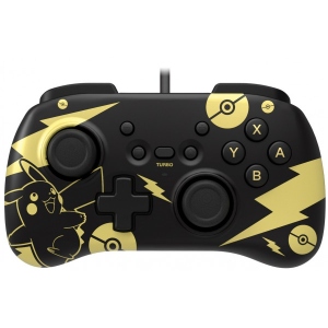 Геймпад Hori Mini Pikachu для Nintendo Switch Black/Gold (873124009118)