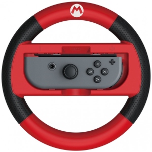 купити Кермо Hori Steering Wheel Deluxe Mario Kart 8 Mario for Nintendo Switch (873124006520)