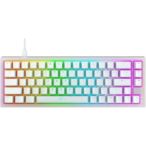Уцінка - Клавіатура дротова ігрова Xtrfy K5 68 keys Kailh Red Hot-swap RGB White (K5-RGB-CPT-TPWhite-R-UKR) #