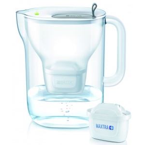 Фільтр-глечик Brita Style XL LED 3.6 л Сірий