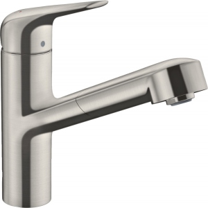 Кухонний змішувач Hansgrohe Focus M42 Сталь (71814800)