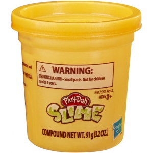 Матеріали Hasbro Баночка слизу Play-Doh Металік Помаранчева (E8790_E8806)