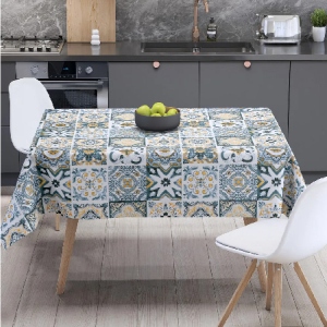 Скатертина прямокутна ТЕП Panama 180х220 см Blue provence (С-04187_29817)
