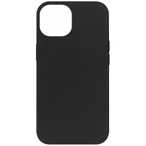 Чохол для смартфону 2E for Apple iPhone 14 Liquid Silicone Black (2E-IPH-14-OCLS-BK)