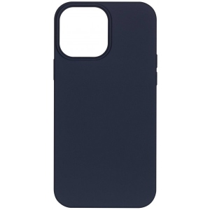 Чохол для смартфону 2E for Apple iPhone 14 Pro Max Liquid Silicone Midnight Blue (2E-IPH-14PRM-OCLS-MB)