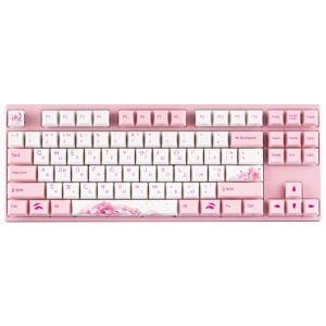 Клавіатура дротова ігрова Varmilo VEA87 Sakura R2 Cherry Mx Blue (A23A027A1A0A17A024)