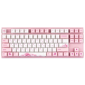 Клавіатура дротова ігрова Varmilo VEA87 Sakura R2 Cherry Mx Silent Red (A23A027A6A0A17A024)
