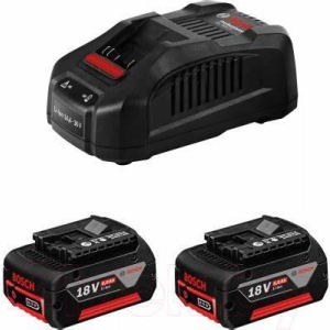 Акумулятор для електроінструментів Bosch 2xGBA 18Вх4.0Ah + GAL 18V-40 (1.600.A01.9S0)