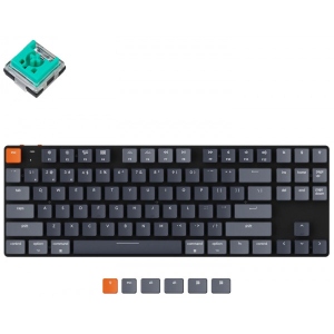 Клавіатура бездротова Keychron K1SE Optical Mint White Led Hot-Swap WL UA Black