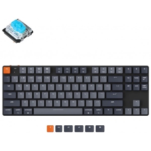Клавіатура бездротова Keychron K1SE Gateron Blue RGB WL UA Black